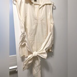 White summer dress shirt